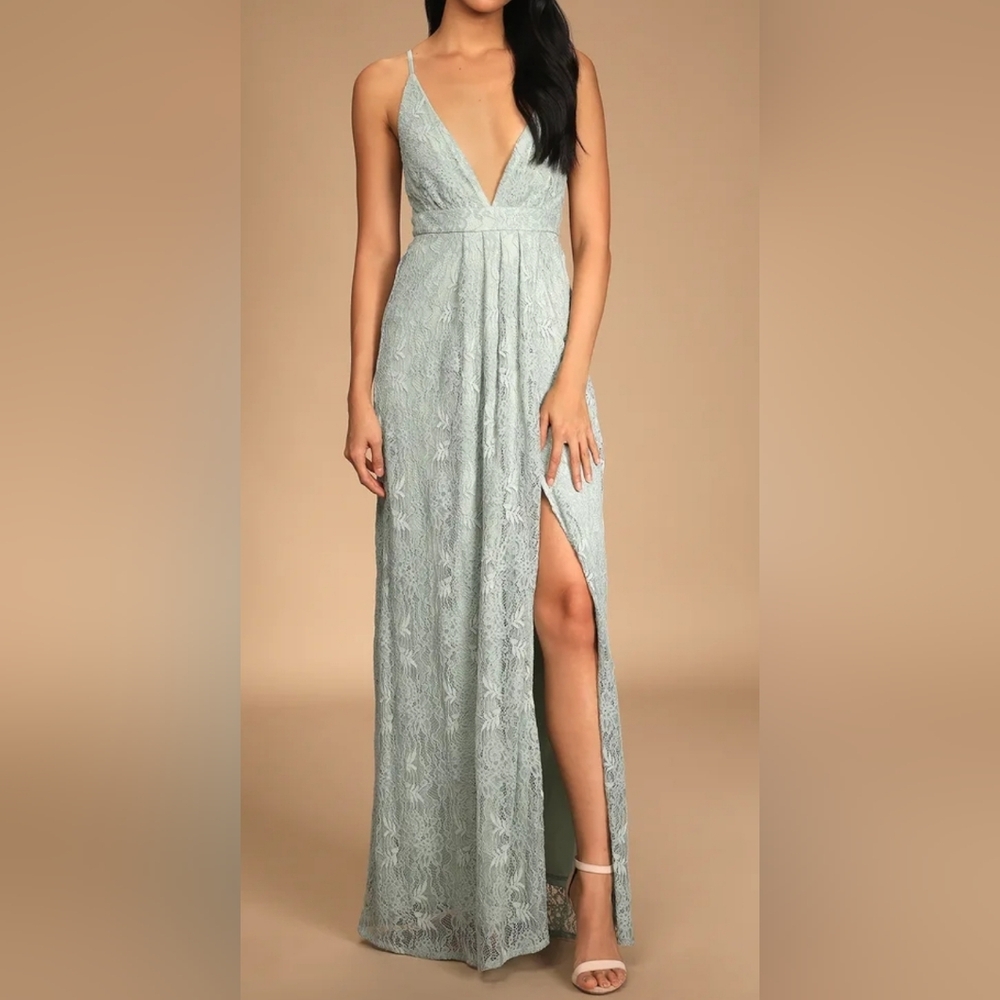 Lulu's Lace Maxi Dress